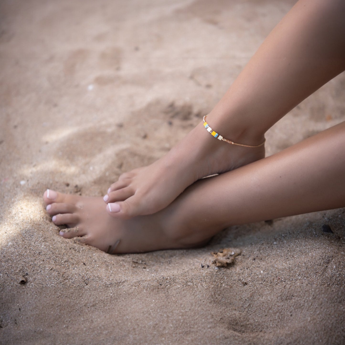 Golden Tides Anklet