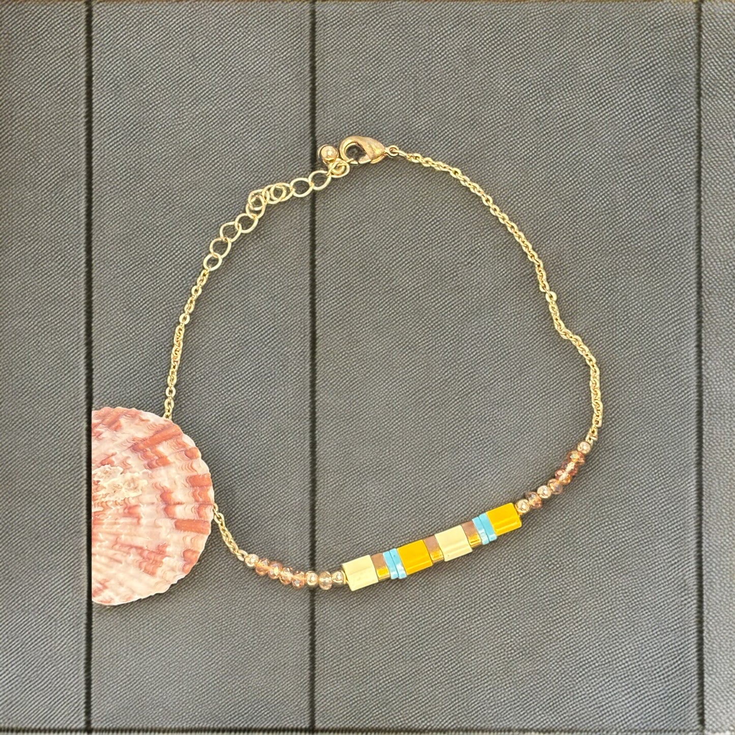 Golden Tides Anklet