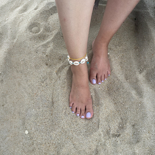 Round-Shell Anklet