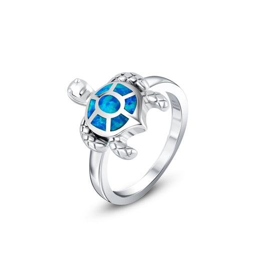 Turquoise Turtle Ring